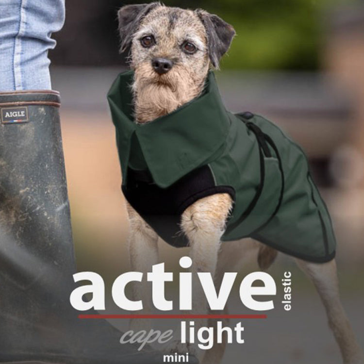 Active Cape Elastic Light Mini | Hundemantel - wasserabweisend & atmungsaktiv