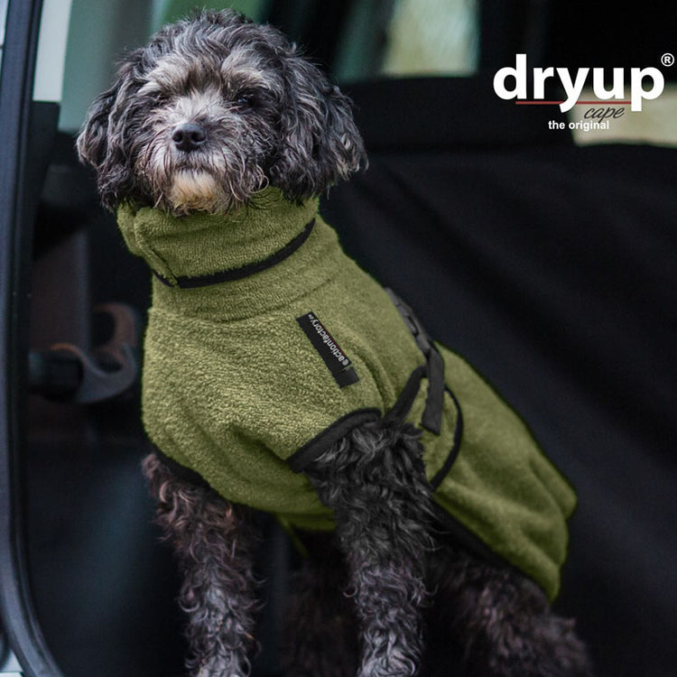 DRYUP cape Mini | Hundebademantel für kleine Hunde