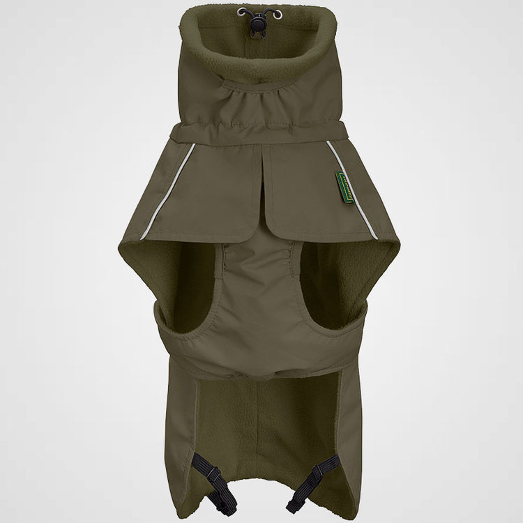 HUNTER - Nordby Dackel Hundemantel | Funktionsmantel mit Dackelschnitt