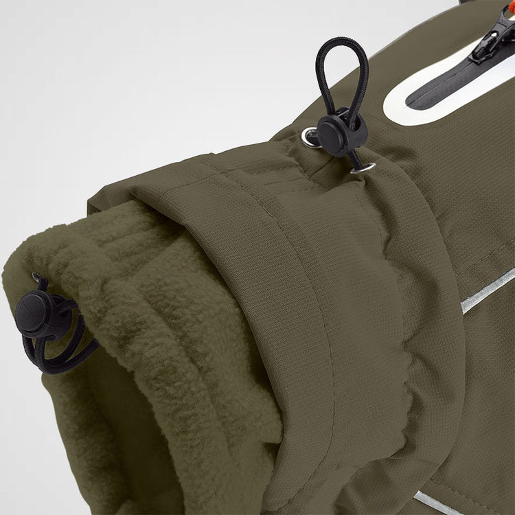 HUNTER - Nordby Dackel Hundemantel | Funktionsmantel mit Dackelschnitt