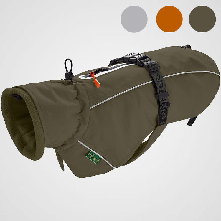 HUNTER - Nordby Mops & Co. Hundemantel | Funktionsmantel für kompakten Körperbau