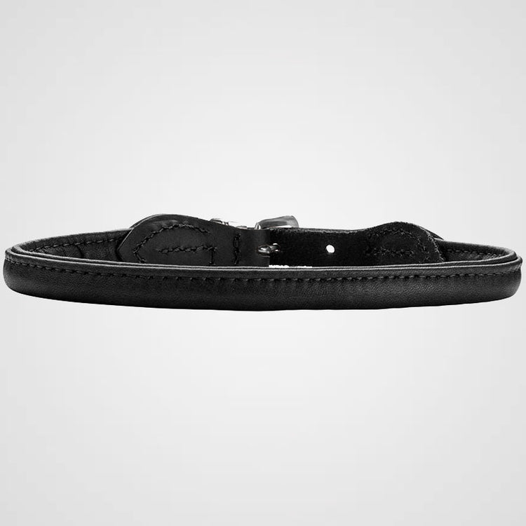 HUNTER - Halsband Round & Soft Canadian Up | hochwertiges Hundehalsband