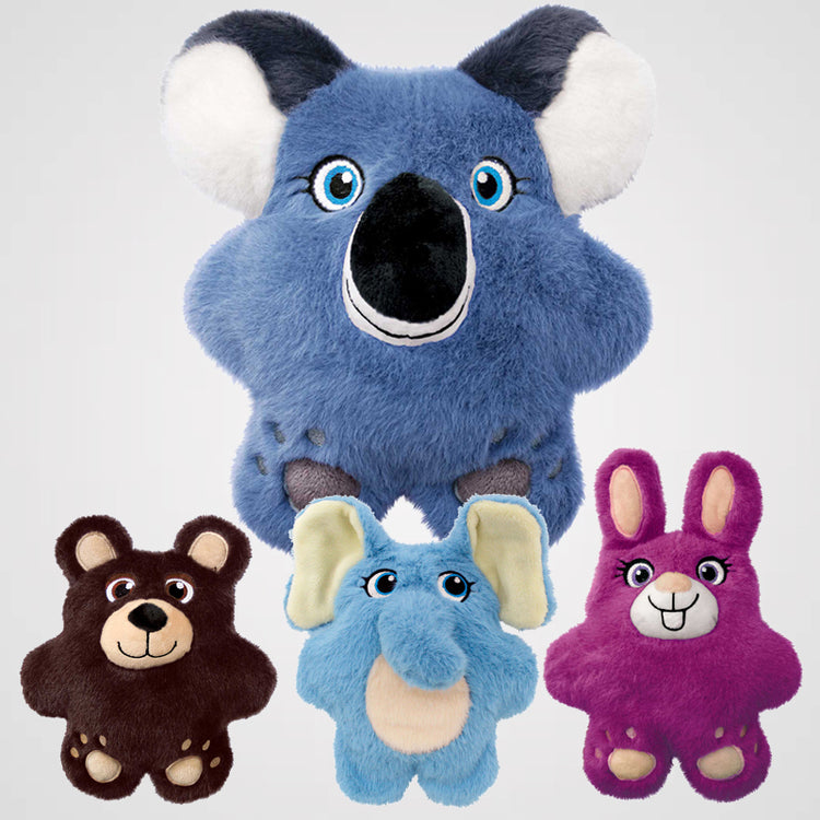 KONG - Snuzzles | lustiges Hundespielzeug mit knisternden Ohren