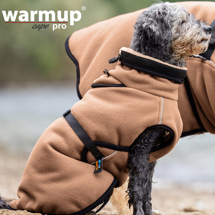 WARMUP cape Pro mini | funktioneller Hundemantel für kleine Hunde