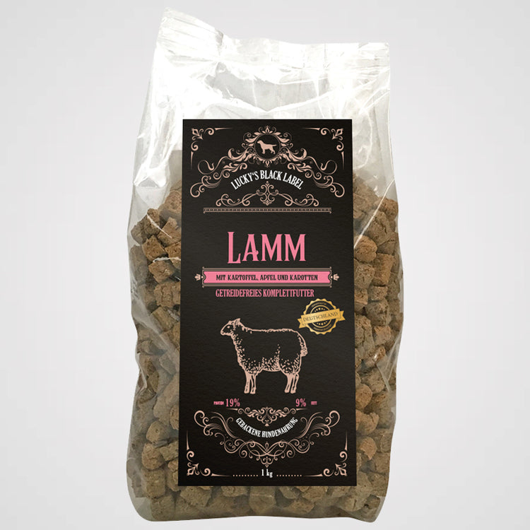 BLACK LABEL - Lamm | getreidefreies Premiumtrockenfutter, ofengebacken