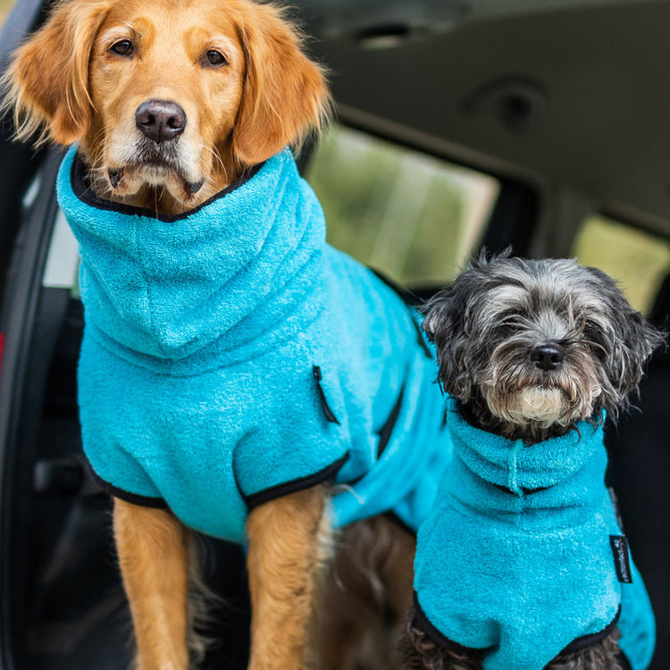 DRYUP cape Mini | Hundebademantel für kleine Hunde