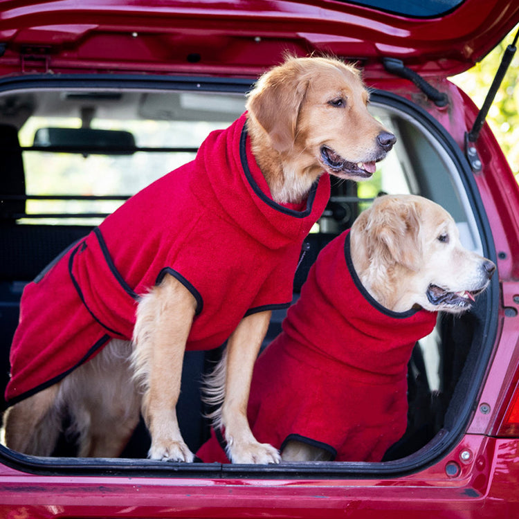 DRYUP cape | Hundebademantel - für große Hunde (Gr. L bis XXL)