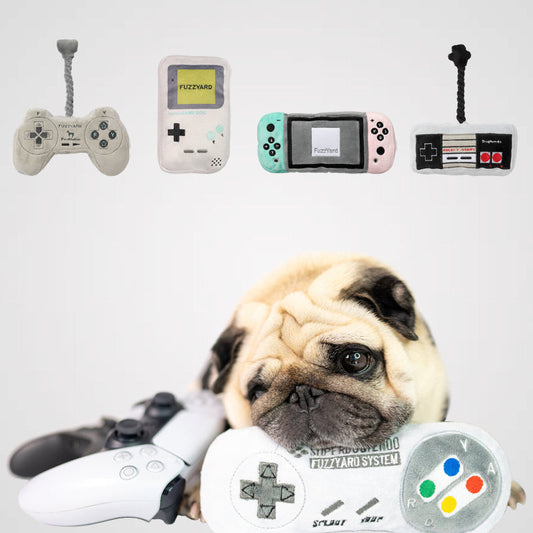 FUZZYARD - Plüsch-Controller | lustiges Hundespielzeug