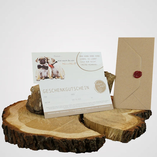 HeimatHund - Gutschein | Leidenschaft verschenken
