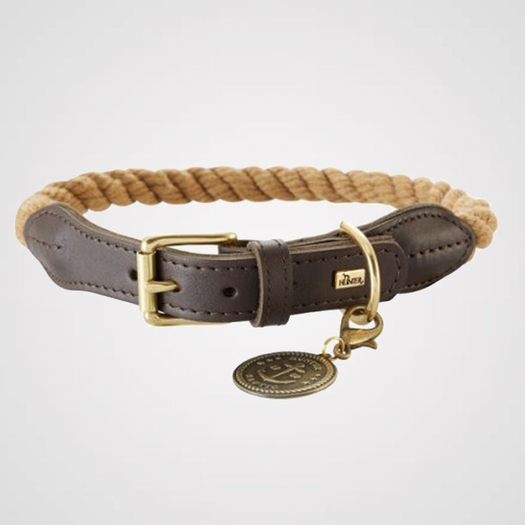 HUNTER - List mit Leder | Hundehalsband