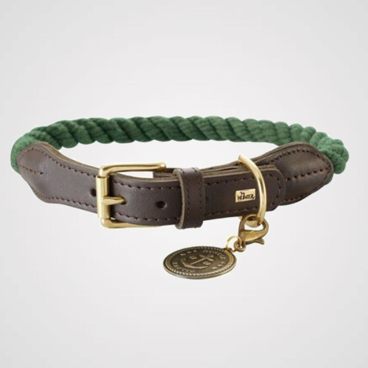 HUNTER - List mit Leder | Hundehalsband