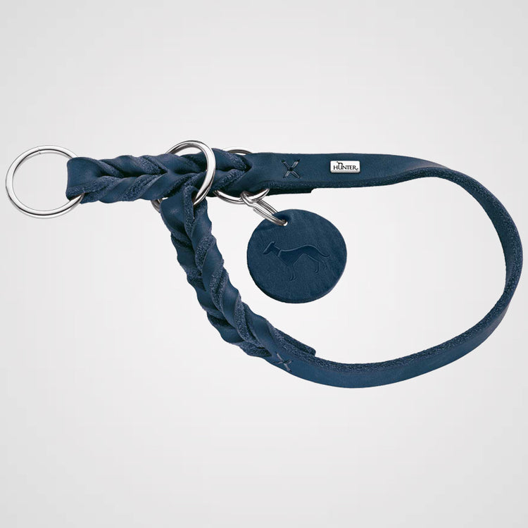HUNTER - Solid Education | Hundehalsband mit Zugstopp