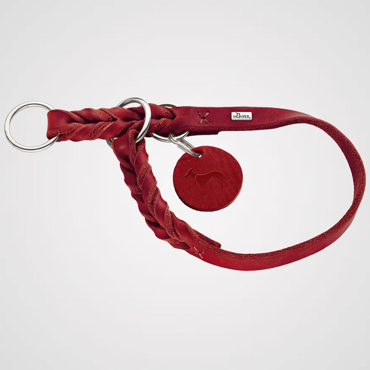 HUNTER - Solid Education | Hundehalsband mit Zugstopp