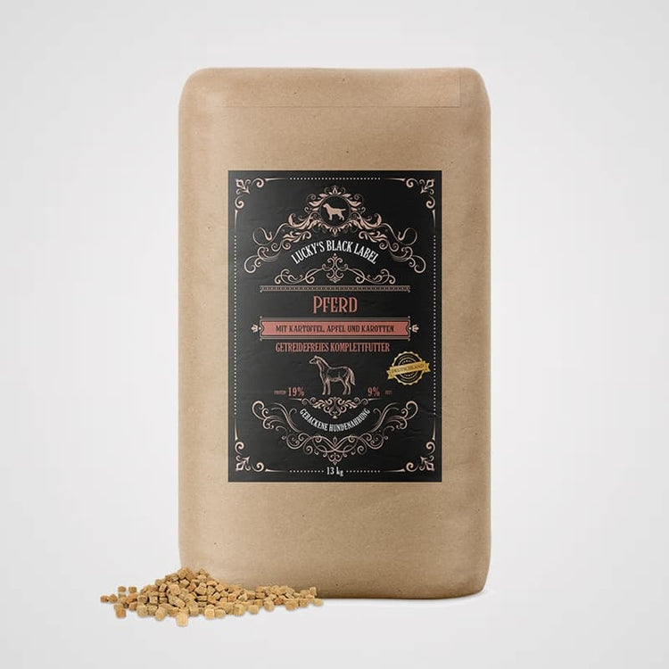 BLACK LABEL - Pferd | getreidefreies Premiumtrockenfutter, ofengebacken