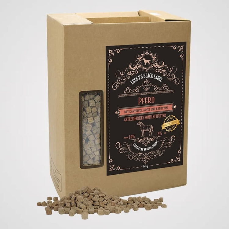 BLACK LABEL - Pferd | getreidefreies Premiumtrockenfutter, ofengebacken