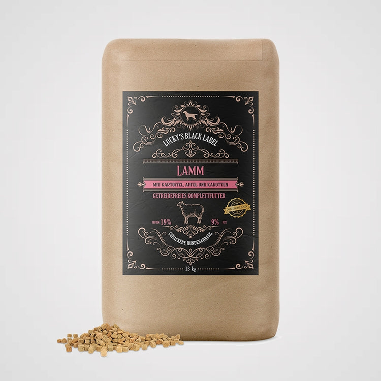 BLACK LABEL - Lamm | getreidefreies Premiumtrockenfutter, ofengebacken