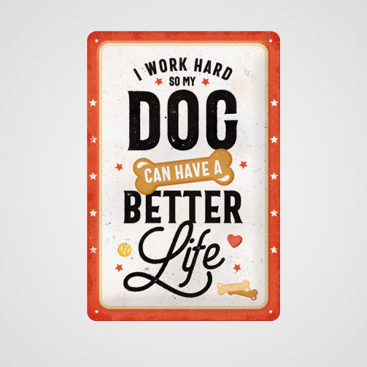 PFOTENSCHILD | Blechschild