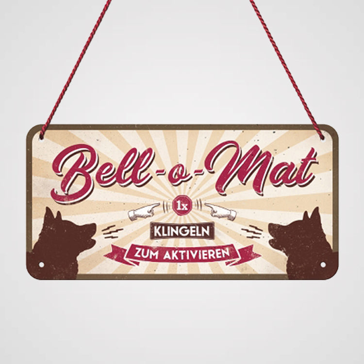 PFOTENSCHILD | Türschild aus Blech