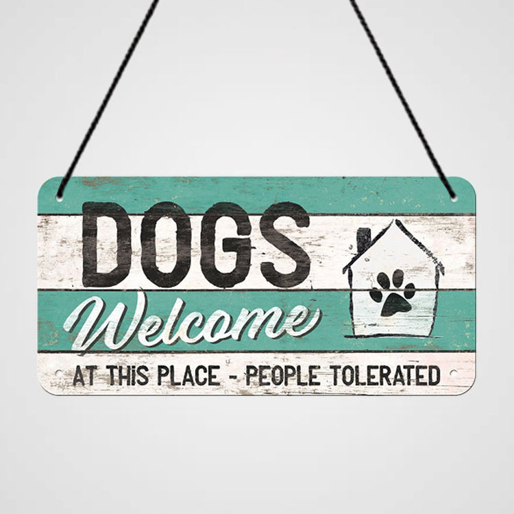 PFOTENSCHILD | Türschild aus Blech