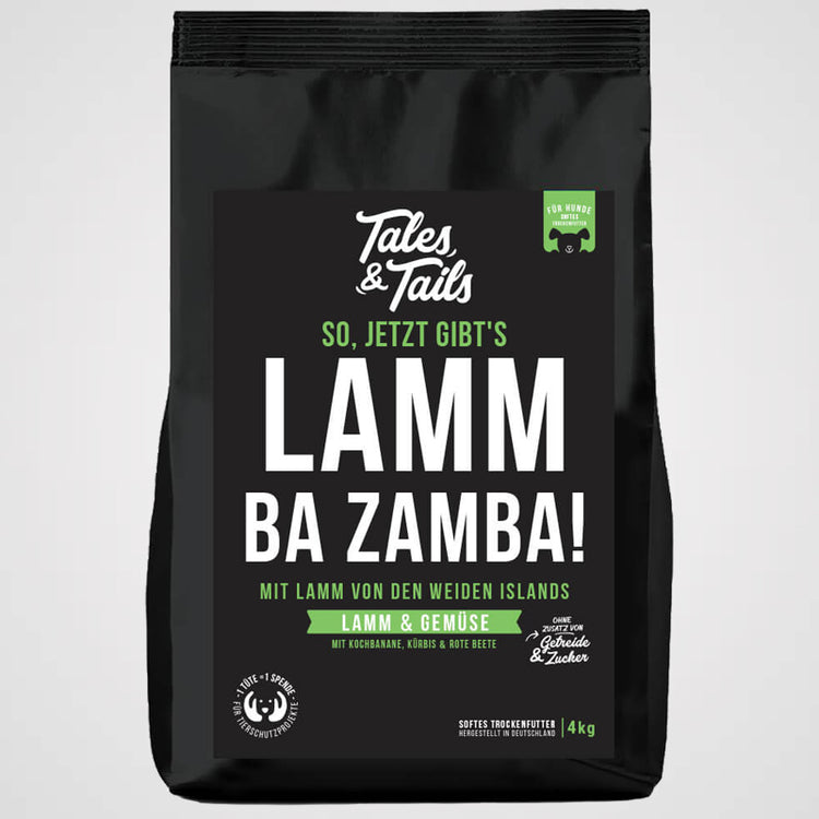 Tales&Tails - Lamm & Gemüse | getreidefreies Premiumtrockenfutter