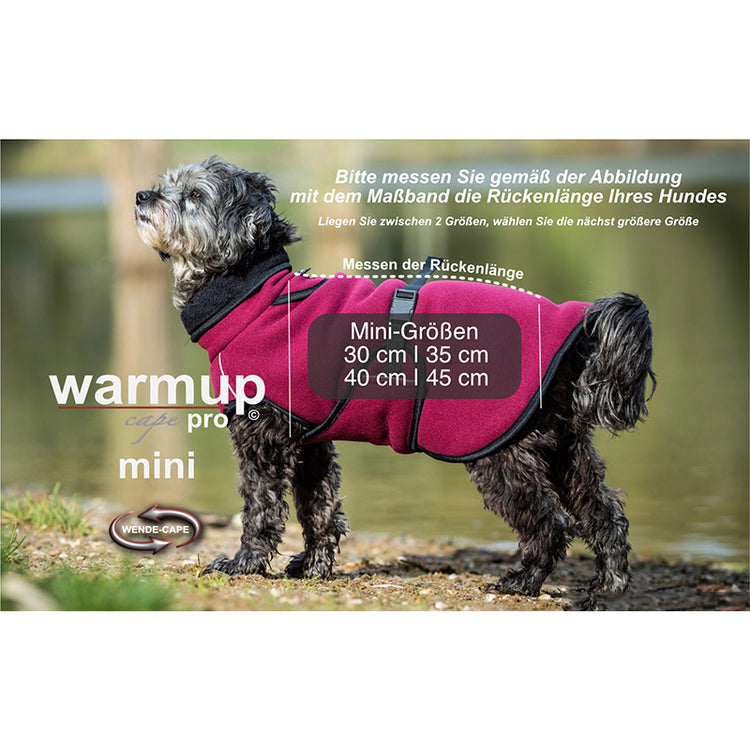 WarmUp Cape Pro Mini - Messanleitung