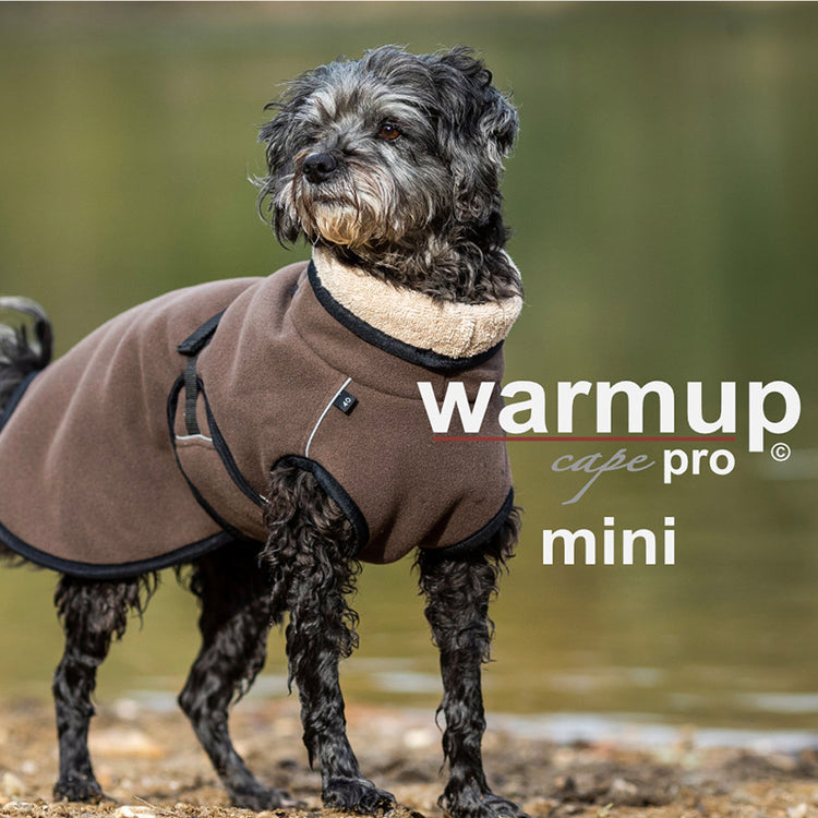 WARMUP cape Pro mini | funktioneller Hundemantel für kleine Hunde