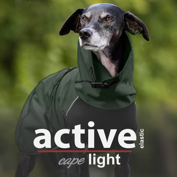 Active Cape Elastic Light | Hundemantel - wasserabweisend & atmungsaktiv