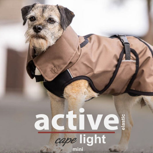 Active Cape Elastic Light Mini | Hundemantel - wasserabweisend & atmungsaktiv