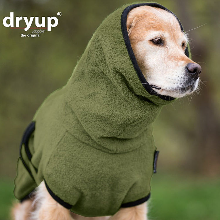 DRYUP cape | Hundebademantel - für große Hunde (Gr. L bis XXL)