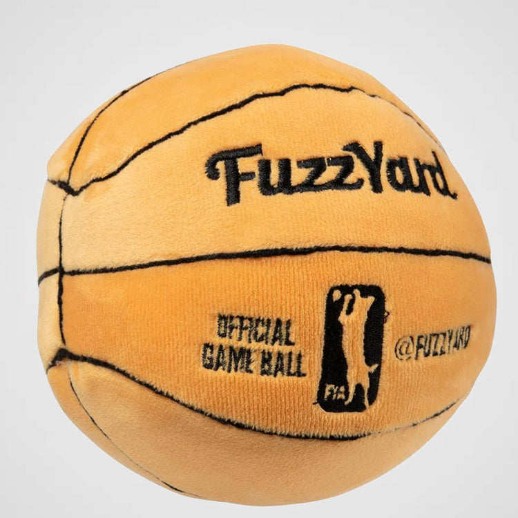 FUZZYARD - Basketball | lustiges Hundespielzeug für Sportfans