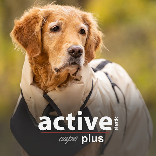 Active Cape Elastic Plus | wärmender Hundemantel - wasserabweisend & atmungsaktiv
