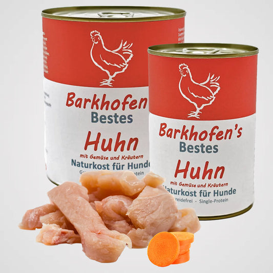 Barkhofen's Bestes - Huhn | Premium Nassfutter für Hunde