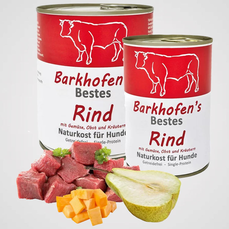 Barkhofen's Bestes - Rind | Premium Nassfutter für Hunde