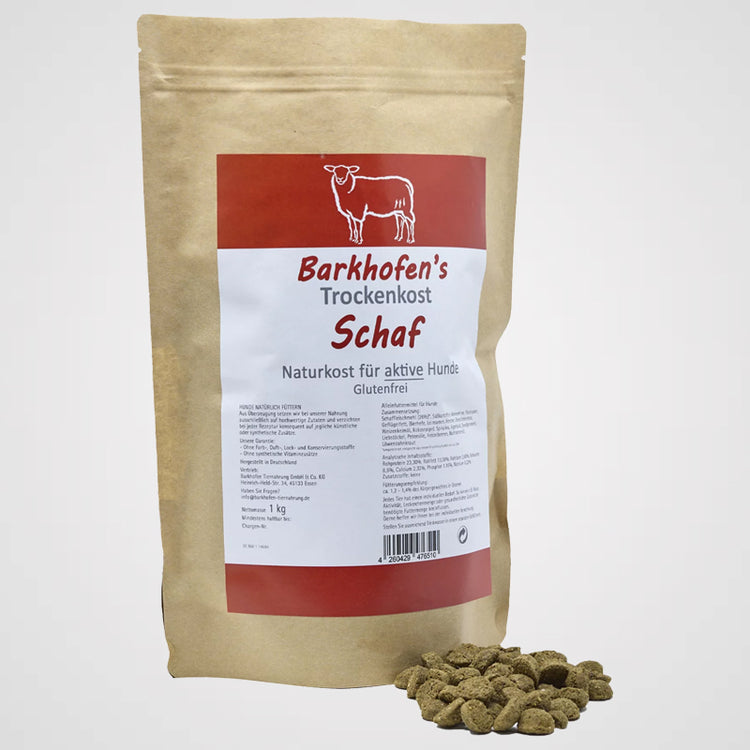 Barkhofen's Trockenkost - Schaf | glutenfreies Premium Trockenfutter