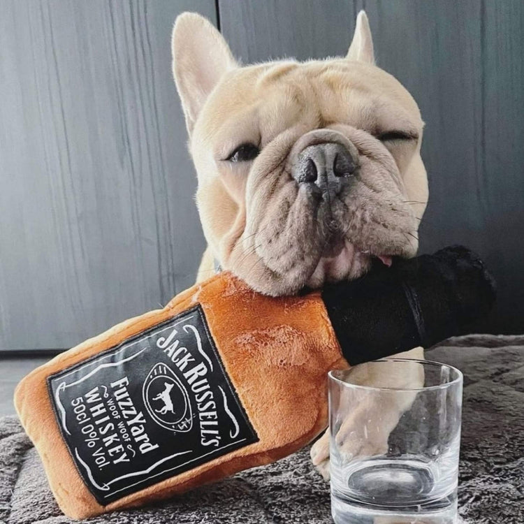 FUZZYARD - Jack Russell's Whiskey | lustiges Hundespielzeug