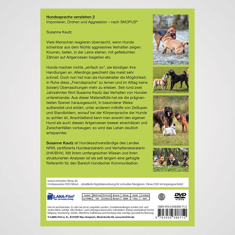 Hundesprache verstehen 2 - Susanne Kautz | DVD Hundetraining